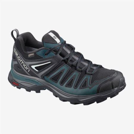 Salomon X ULTRA 3 PRIME GTX W Svart/Grønn Tursko Dame [NO 9-OHJ]
